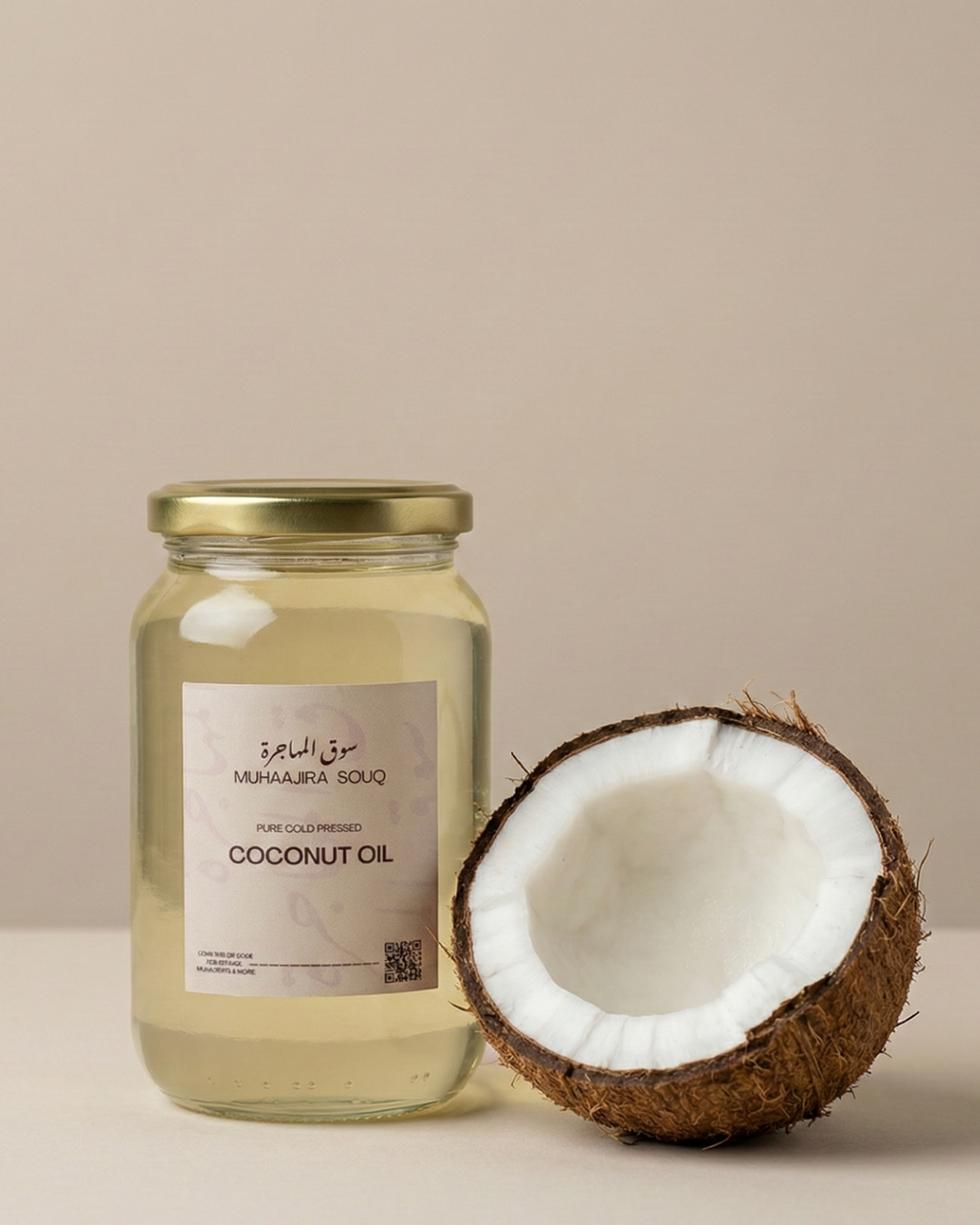 COLD-PRESSED COCONUT OIL